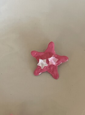 海派甜心~y2k星星发夹