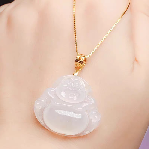 DIY配件925镀银瓜子扣玉坠夹扣小号长针扣头翡翠扣子项链吊坠扣头 - 图3