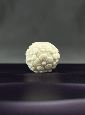 无优化配饰顶珠隔珠花珠猛犸芯料