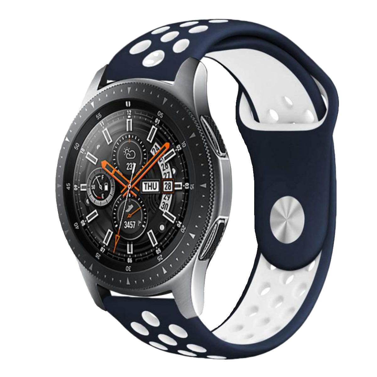 适用华米 Amazfit balance智能手表洞洞透气硅胶表带防汗女男22mm - 图3