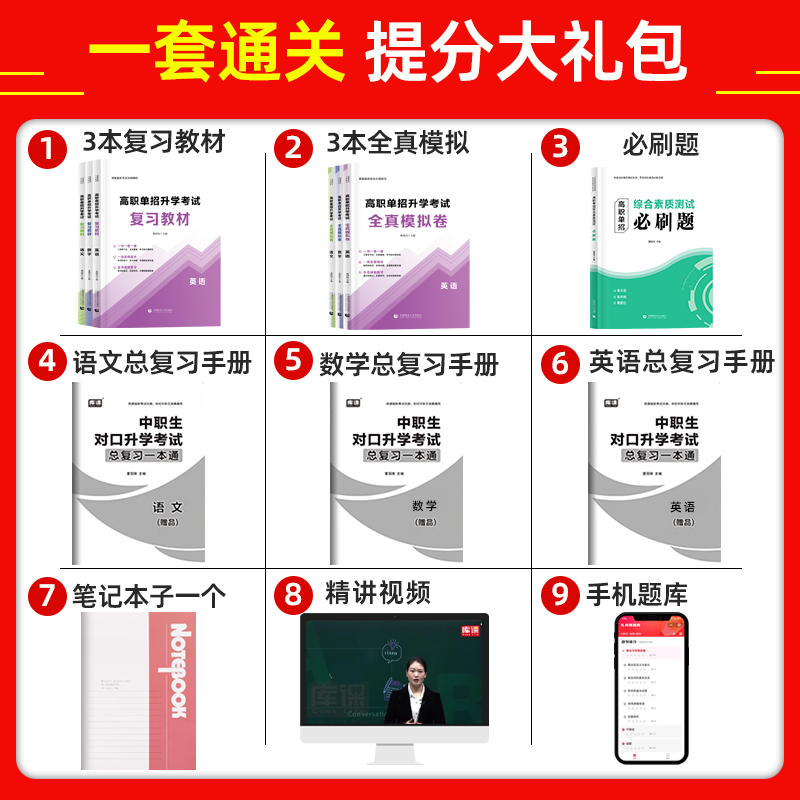 黑龙江单招考试复习资料2024年语数英综合素质教材黑龙江省高职单招考试真题试卷模拟职业适应性测试技能春季小高考对口招2023-图0