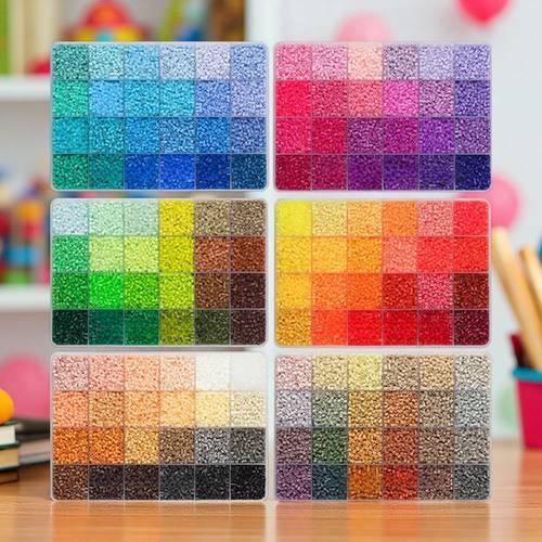 264色全色系融合豆拼豆小豆套装拼豆豆 MARD同款豆可混用永夜星河 - 图1