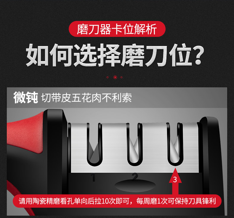 磨刀神器家用菜刀磨刀石商用专业正品天然石头快速磨刀架开刃正宗 - 图1