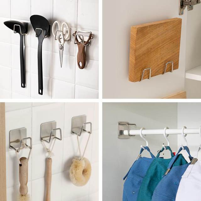 Frost Mountain Stainless Steel Sponge Storage Rack No Punch Kitchen Steel Wire Ball Dish Washing Rack Drain Rack Storage Rack