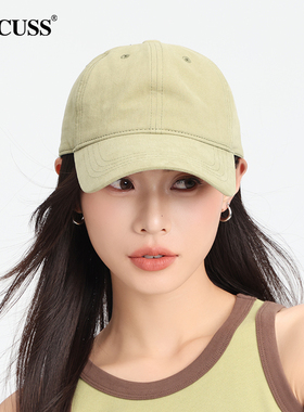 CACUSS休闲棒球帽女纯色