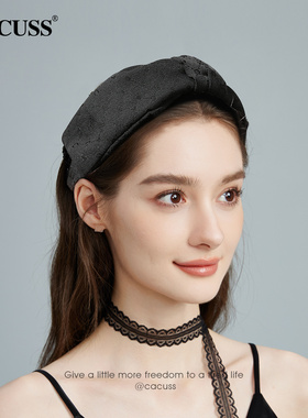 【颂歌】CACUSS发箍女蝴蝶结新款