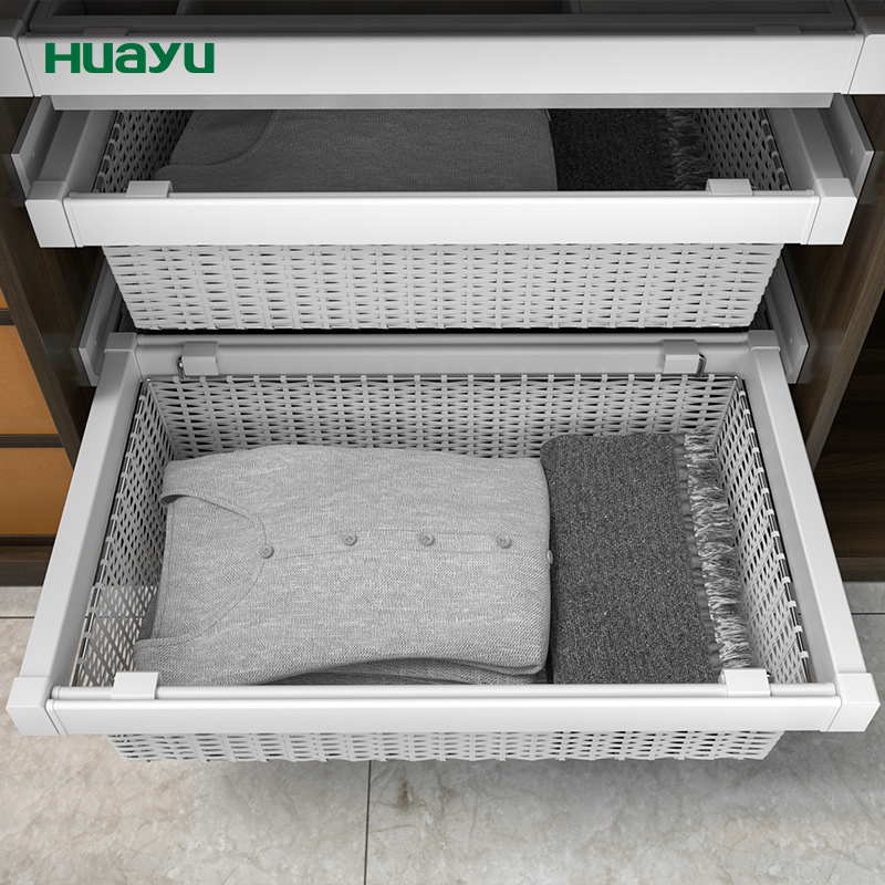 画宇衣柜拉篮衣帽间抽屉式阻尼缓冲伸缩柜内抽拉储物篮收纳篮配件,淘宝优惠券,粉丝福利购,淘宝优惠卷