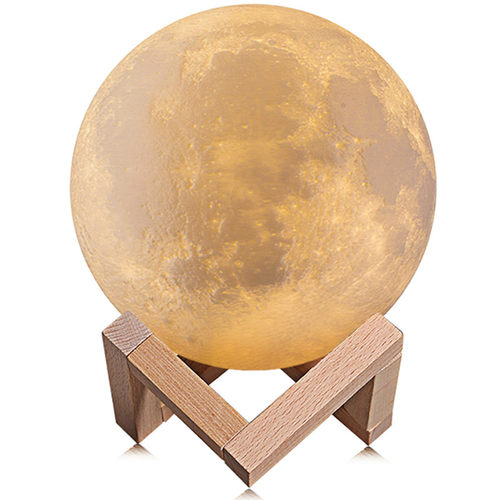 月球灯月亮灯3d小夜灯睡眠卧室创意星空灯梦幻浪漫磁悬浮床头台灯 - 图3