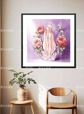 医美女性生殖养护广告墙挂画 产康养生美容院装饰画私密疗愈壁画