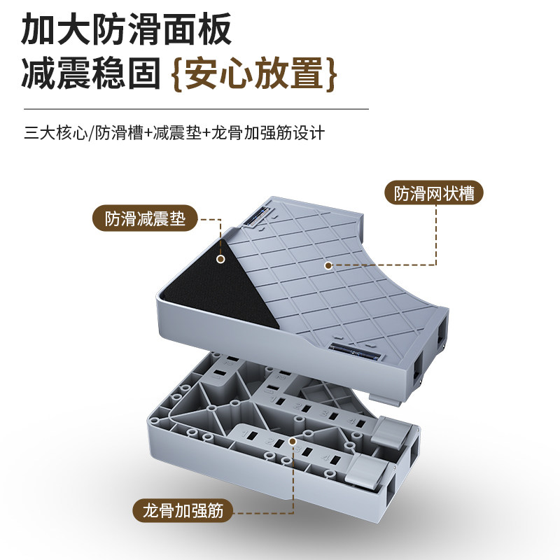 加高洗衣机底座架通用增高支架垫高海尔波轮滚筒美的抬高脚垫脚架