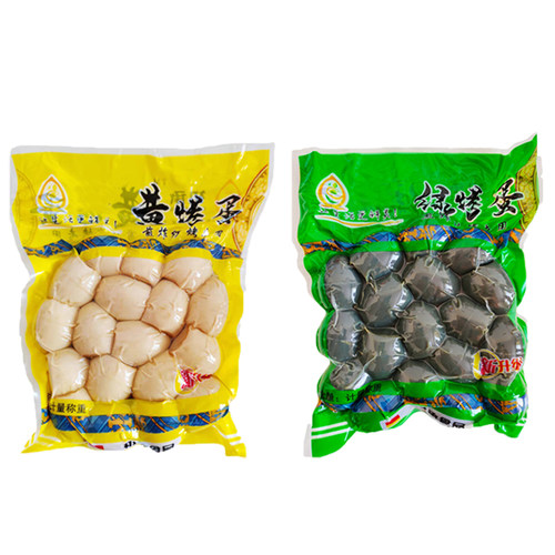 实蛋东北特产石蛋商用烧烤炸串食材绿黄实蛋熟的60枚真空烧烤食蛋 - 图3