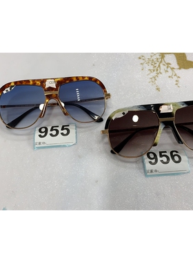 世界工厂/太阳镜欧版金属简约法式优雅墨镜T953T954T955T956