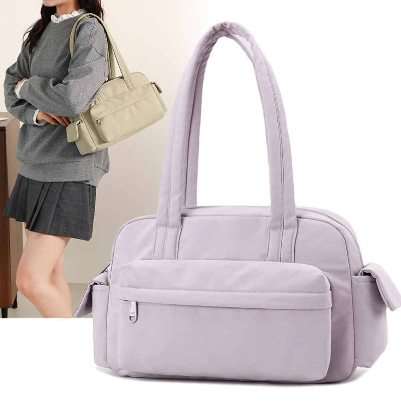 高级感波士顿包女通勤单肩包大容量轻便手提包女士腋下包百搭挎包,淘宝优惠券,粉丝福利购,淘宝优惠卷