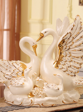 陶瓷创意家居酒柜客厅摆件送新人