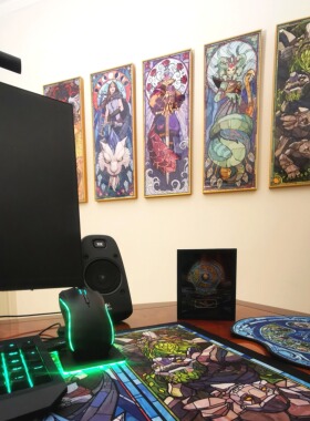 晶瓷装饰画DOTA2挂画房间挂画