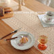 American lace table flag, log style, hollow long tablecloth, French retro style cover cloth, atmospheric cover cloth