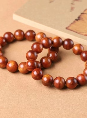 太行崖柏民族风单圈手串