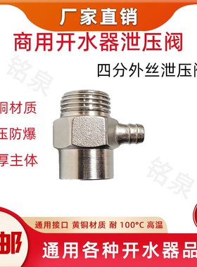 饮水机泄压阀全铜芯开水器排气阀