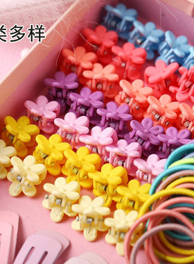 Candy Color Girls Hair Clips Rope Ponytail Holder Kids Hair