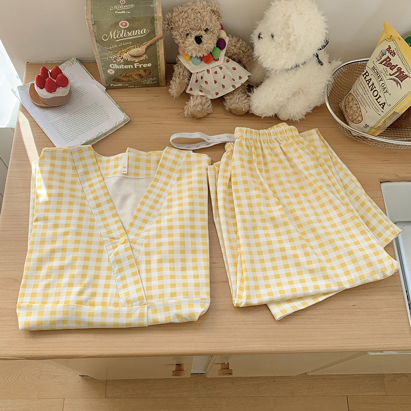 带胸垫月子服3月份春秋产后纯棉全棉吸汗四季款孕妇睡衣产妇哺乳4,淘宝优惠券,粉丝福利购,淘宝优惠卷