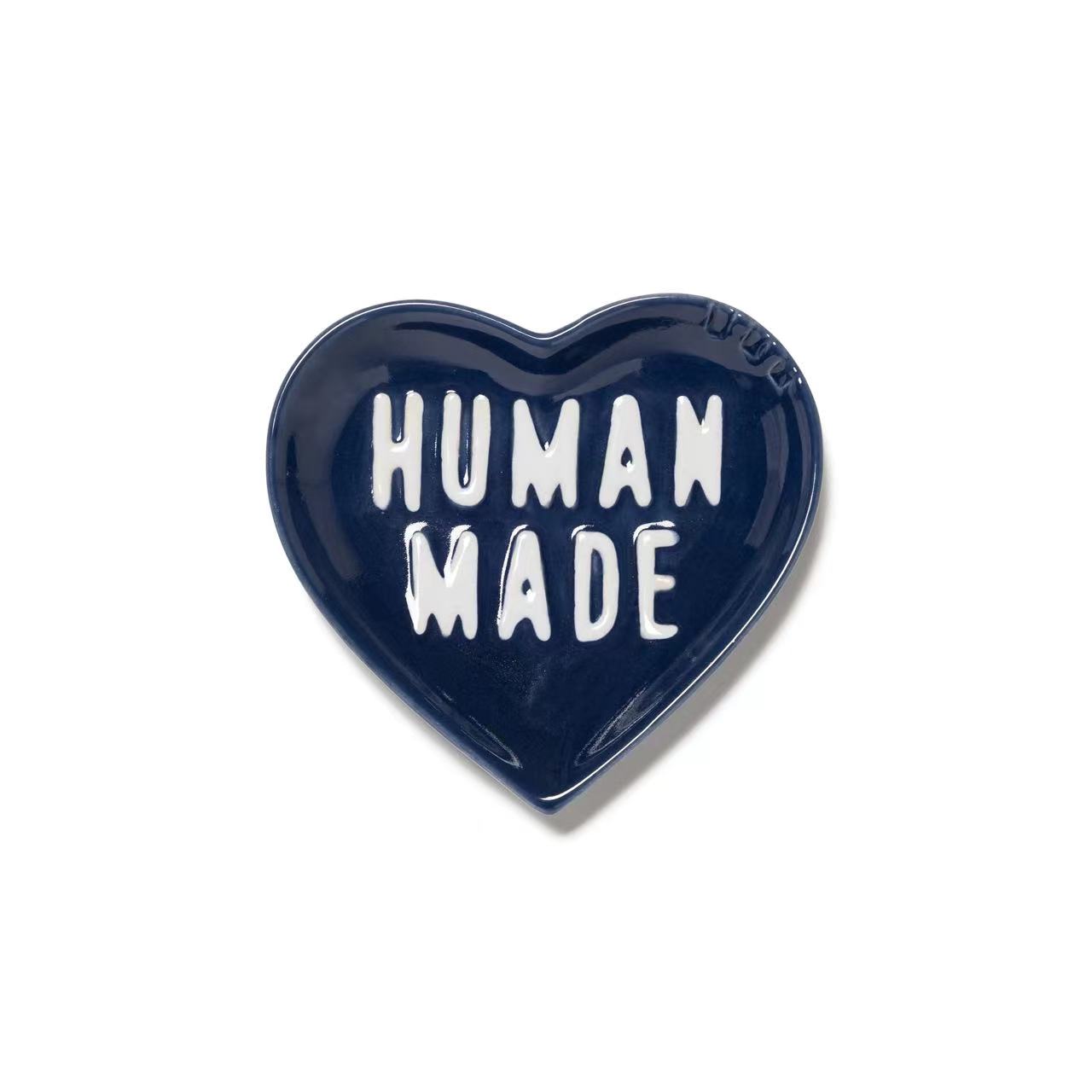 日本代购HUMAN MADE HEART CERAMICS TRAY 心形陶瓷托盘  盘子