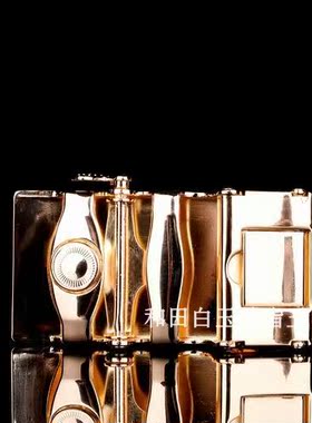 光面皮带扣男款和田彩玉