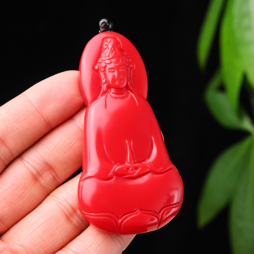 和田玉红玉观音平安牌吊坠宝瓶观音男款项链挂件平安玉坠女士,淘宝优惠券,粉丝福利购,淘宝优惠卷