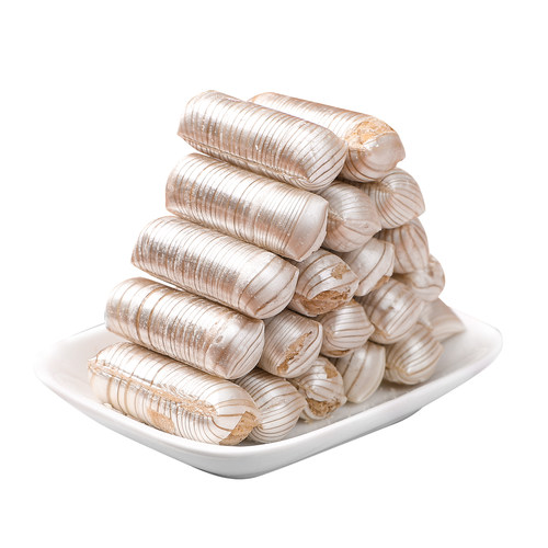 老式北京酥花生酥心糖酥糖正宗500g散装喜糖批发年货糖果零食 - 图0