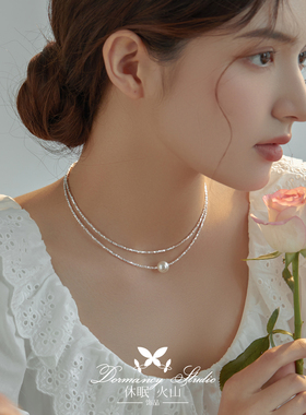 「高光时刻」叠戴施家珍珠项链