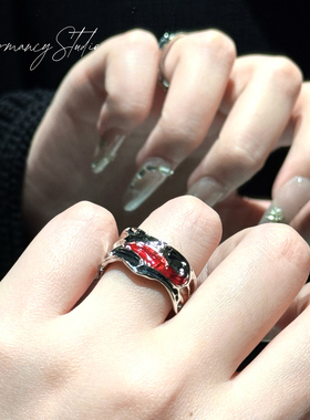 「永夜星河」子期慕生同款开口戒