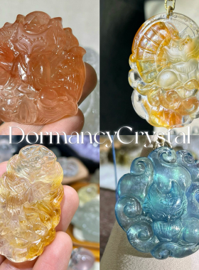 九尾狐天然水晶项链手串