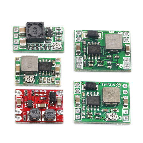 DC-DC 3A 5A可调降压电源模块板稳压航模MP1584EN 24V-12V 9V转5V - 图2