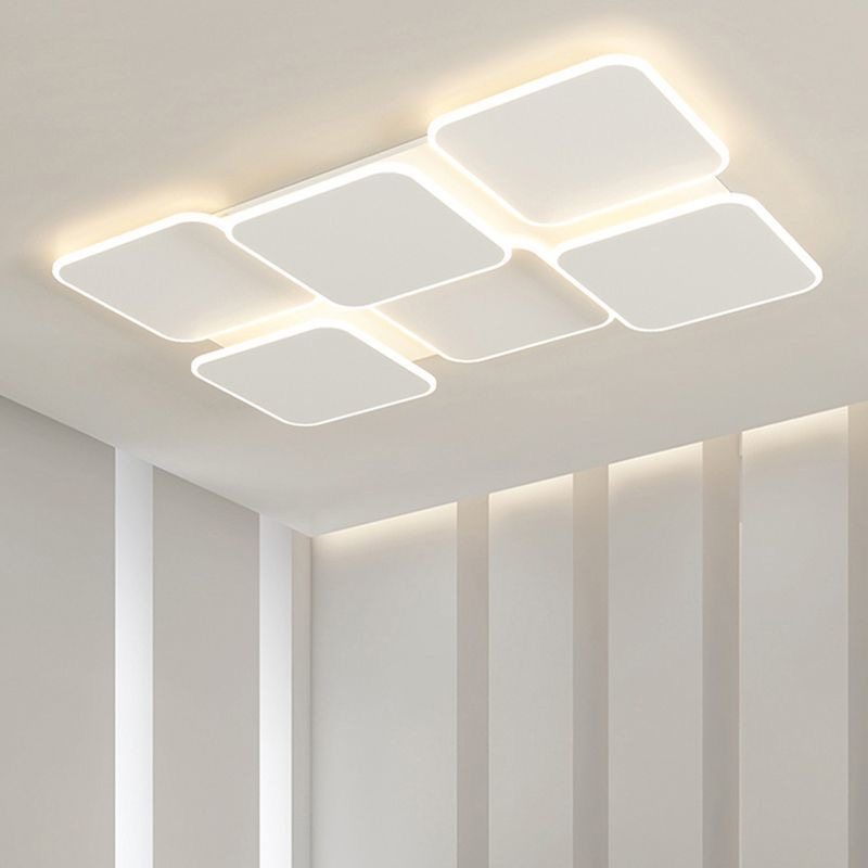 客厅主灯吸顶灯简约现代几何餐厅灯卧室灯网红卧室灯全屋灯具大全,淘宝优惠券,粉丝福利购,淘宝优惠卷