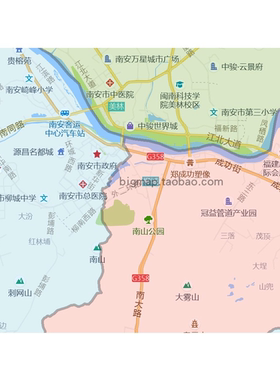 南安市行政区划地图 2026版路线定制大泉州工商所区域划分贴图