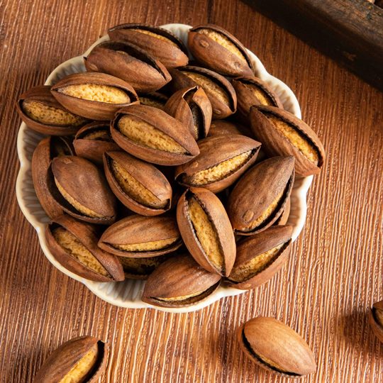 Opened torreya seeds 2025 new arrival Zhuji specialty 250g/can net weight open especially easy to peel