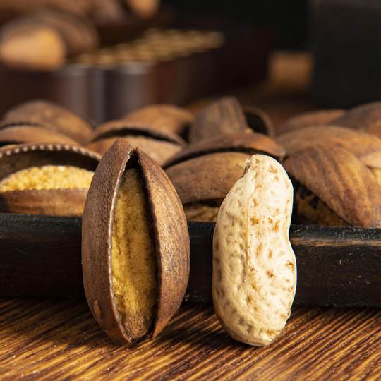 Opened torreya seeds 2025 new arrival Zhuji specialty 250g/can net weight open especially easy to peel