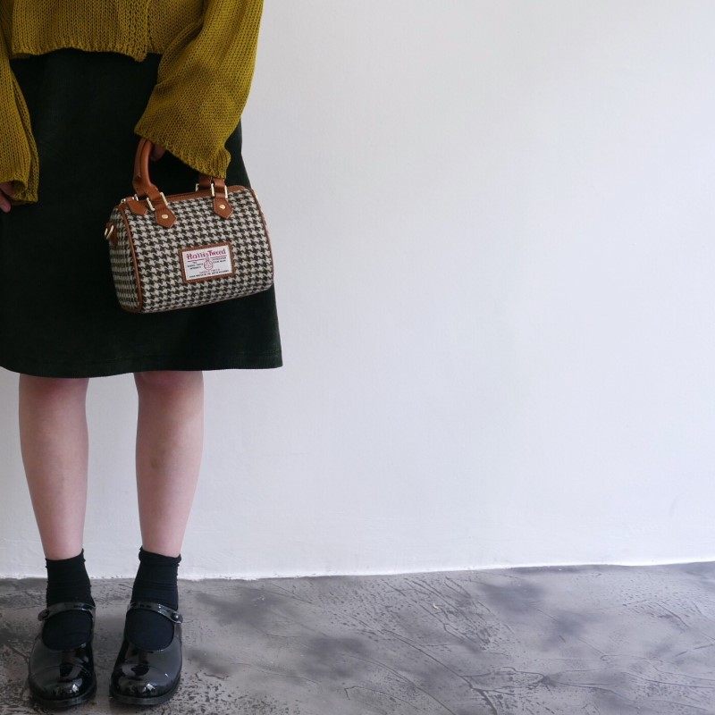 winnowx harris tweed格子粗花呢 winnow女士包袋