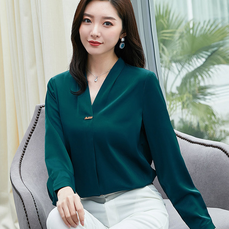 大码雪纺2020洋气200斤胖mm衬衫 盛天耀服饰大码女装