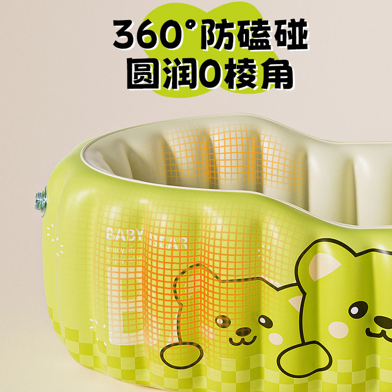 婴儿浴盆小孩充气浴盆室内可折叠浴盆宝宝洗澡可坐可躺洗浴盆批发,淘宝优惠券,粉丝福利购,淘宝优惠卷