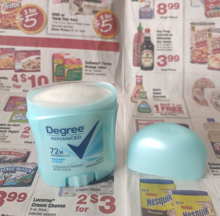 美国Degree 女士香体膏 止汗膏 14g 小支便携装DEODORANT - 图3