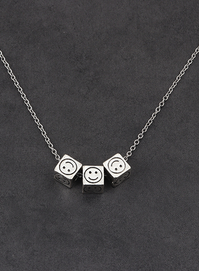 ins项链嘻哈锁骨链毛衣链配饰