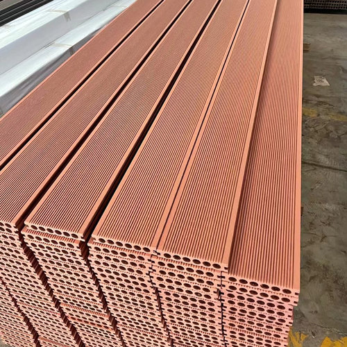 塑木地板户外庭院露台防腐木公园栈道二代共挤3D浮雕木纹木塑地板 - 图0