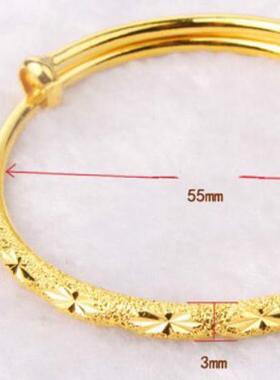 久不掉色百搭欧币风光面铜镀金