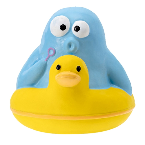 Qzee Latex Sound Dog Toy Qmonster глиняный мужчина устойчивый