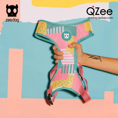 Qzee дышащий спина Zyedog Dog Air Vest маленький средний большой собачье питомец