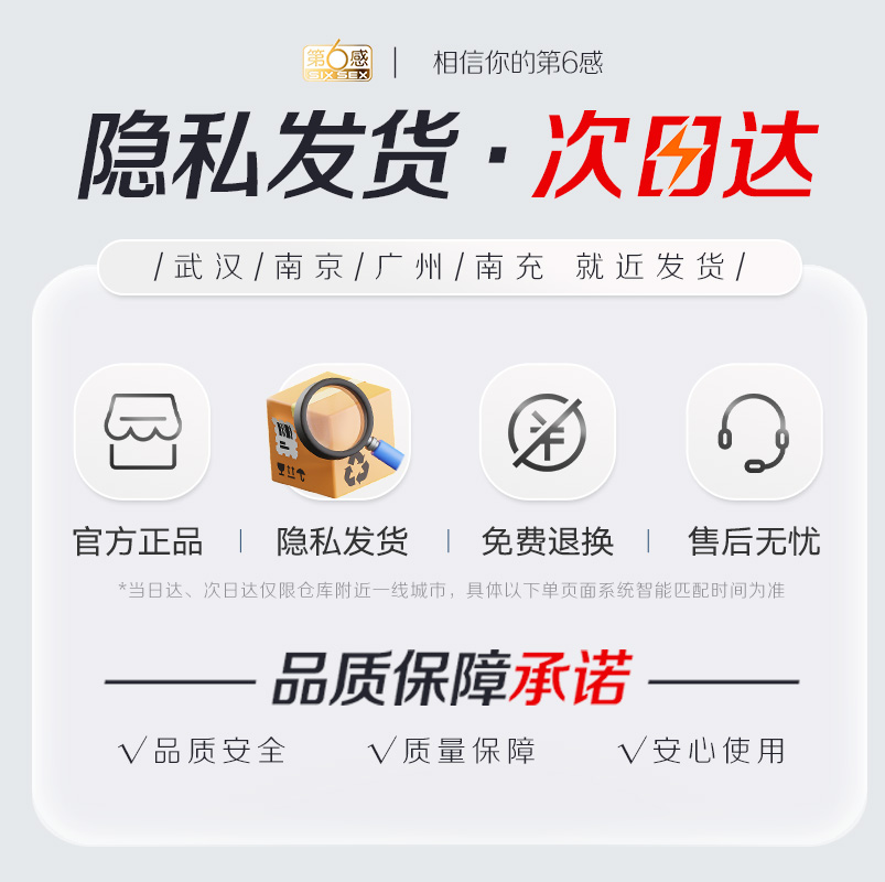 【三种持久】第六感延时避孕套安全套男用延迟超薄官方正品旗舰店 - 图3
