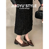 Single sheepskin shoes
