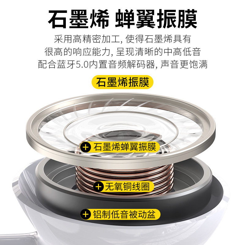 苹果iphone华为vivo小米oppo款耳机 万享通数码蓝牙耳机