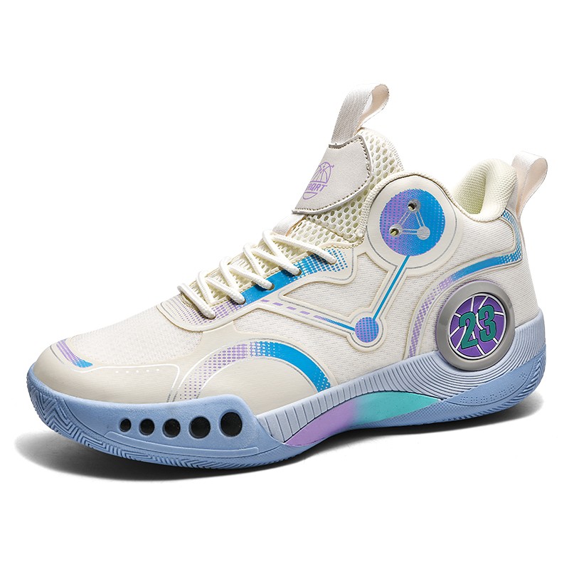 科比专业篮球鞋男款青少年有声鞋子实战学生儿童低帮运动球鞋 - 图3