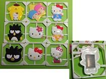 sanrio Three Lull Terns Toy 1999 kitty Daniel Cool Penguin Twin Star Fridge Sticker